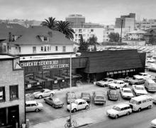 O primeiro Centro de Celebridades, Los Angeles, Califórnia, 1969.