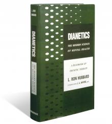 La première édition de La Dianétique : la puissance de la pensée sur le corps, publiée le 9 mai 1950.