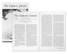 « Terra Incognita : le mental », la première description de l’esprit humain publiée par L. Ron Hubbard ; numéro d’hiver/printemps 1950, The Explorers Journal.