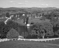 Creston, California; il ranch di L. Ron Hubbard, la sua casa alla metà degli anni Ottanta.